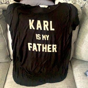 “Karl is my Father” Flowy Tee
